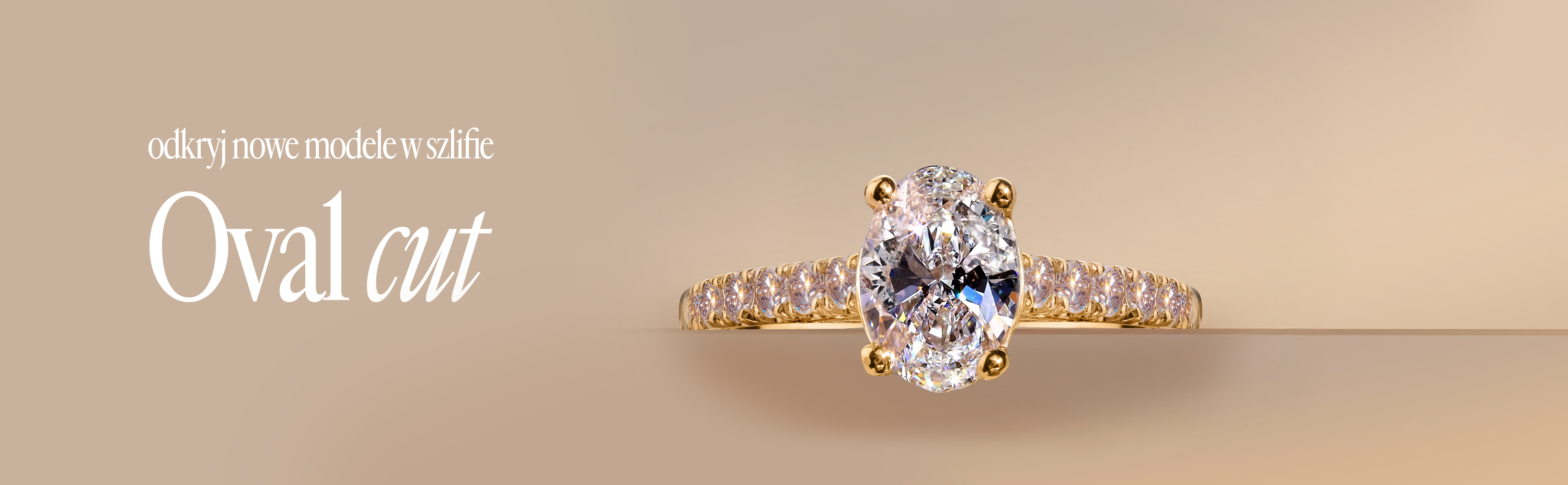 pierścionki owalne