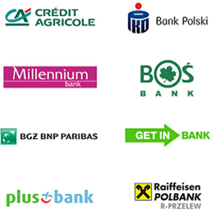 mbank, santander, ing, eurobank, alior bank, t-mobile, noble bank, orange finanse
