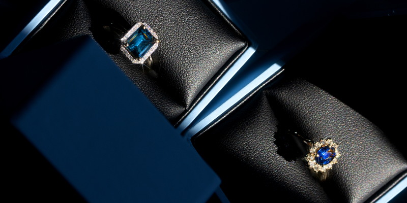 Pierścionki z kamieniami szlachetnymi