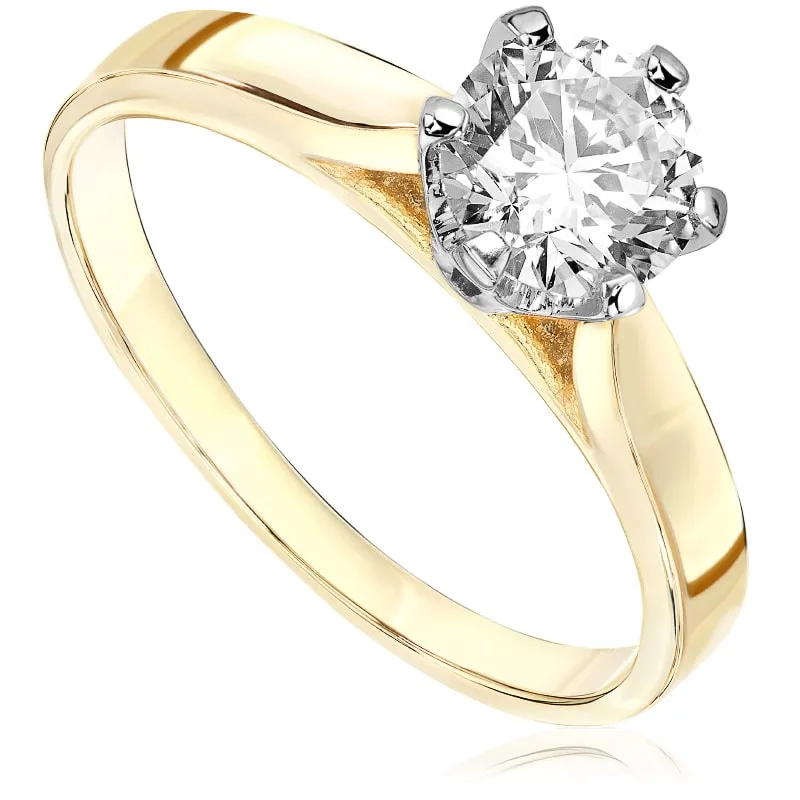 Pierścionek zaręczynowy P0170TB