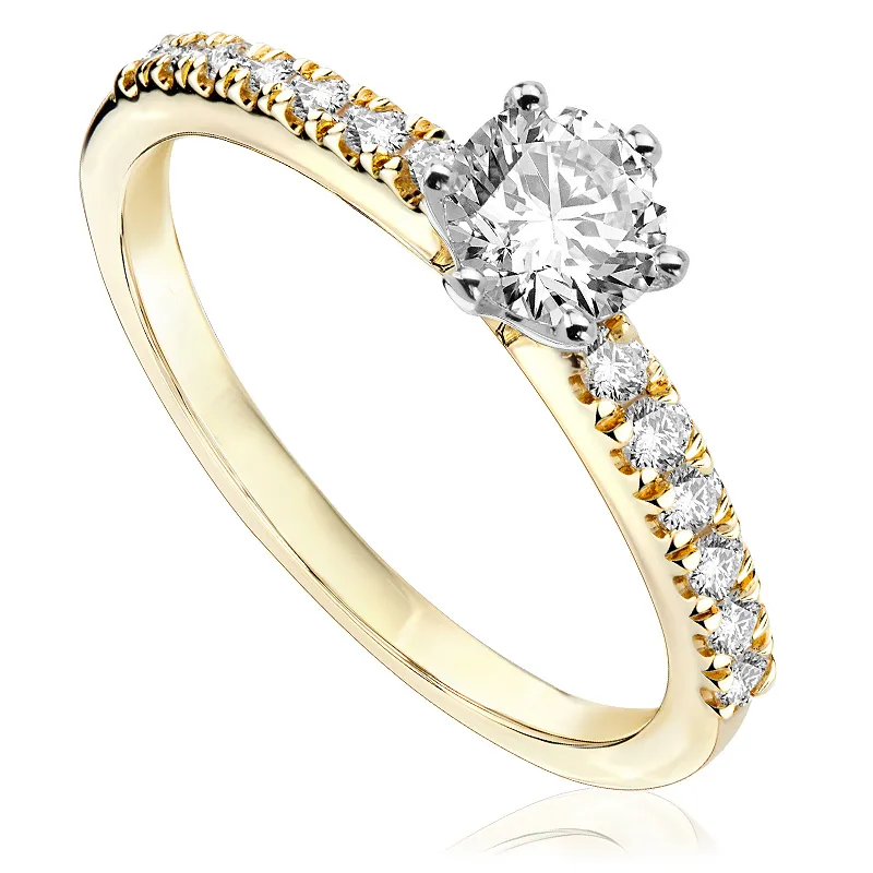 Pierścionek zaręczynowy P0646TB