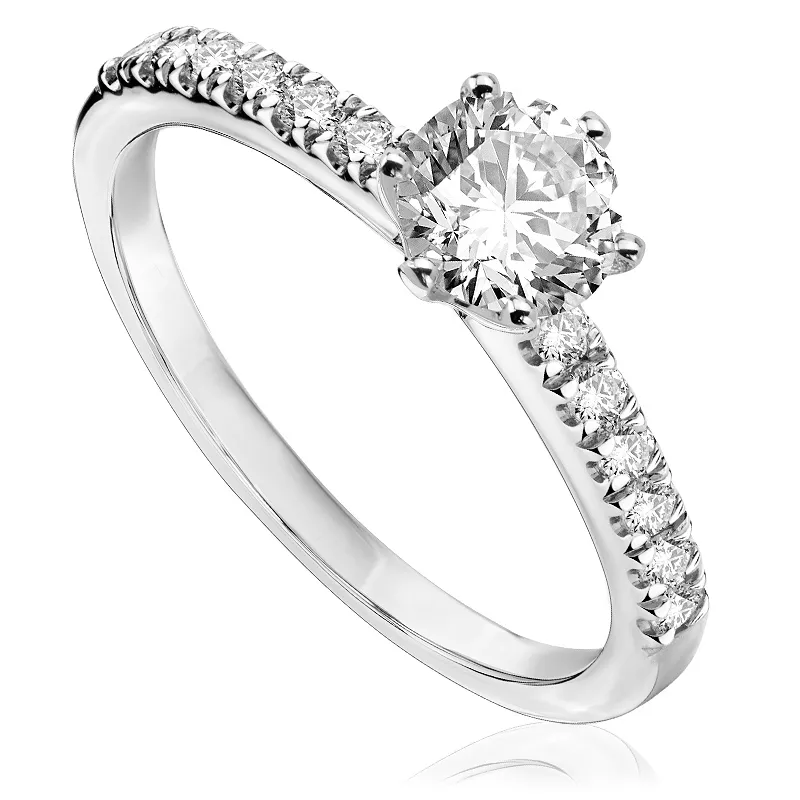 Pierścionek zaręczynowy P0647BB