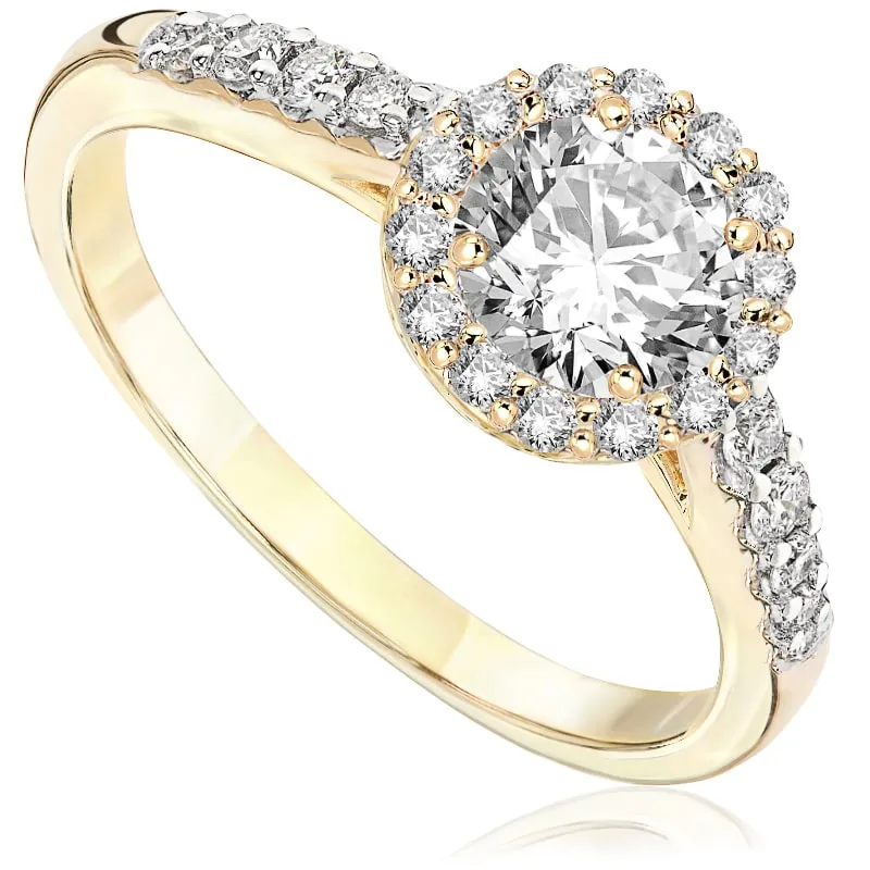 Pierścionek zaręczynowy P0566ZB