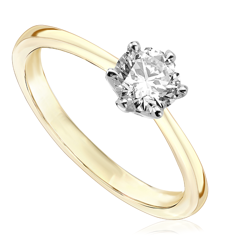 Pierścionek zaręczynowy P0274TB