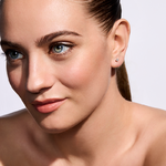 Kolczyki z brylantami Kartezja z żółtego złota