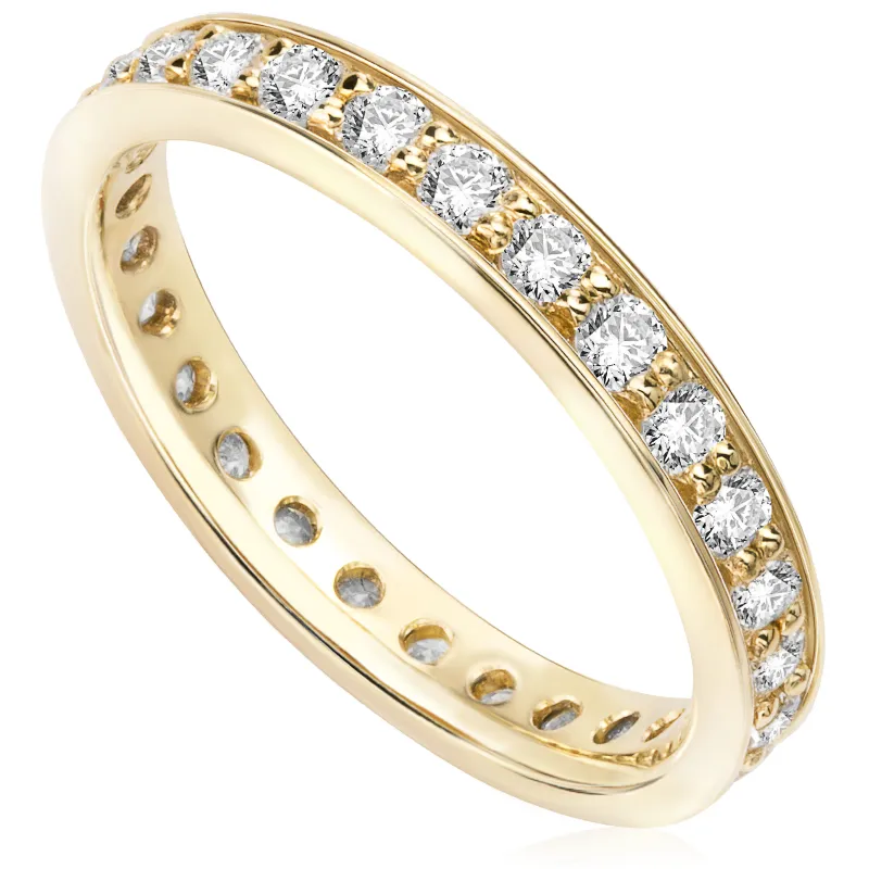 Pierścionek zaręczynowy z brylantami Ventego z żółtego złota