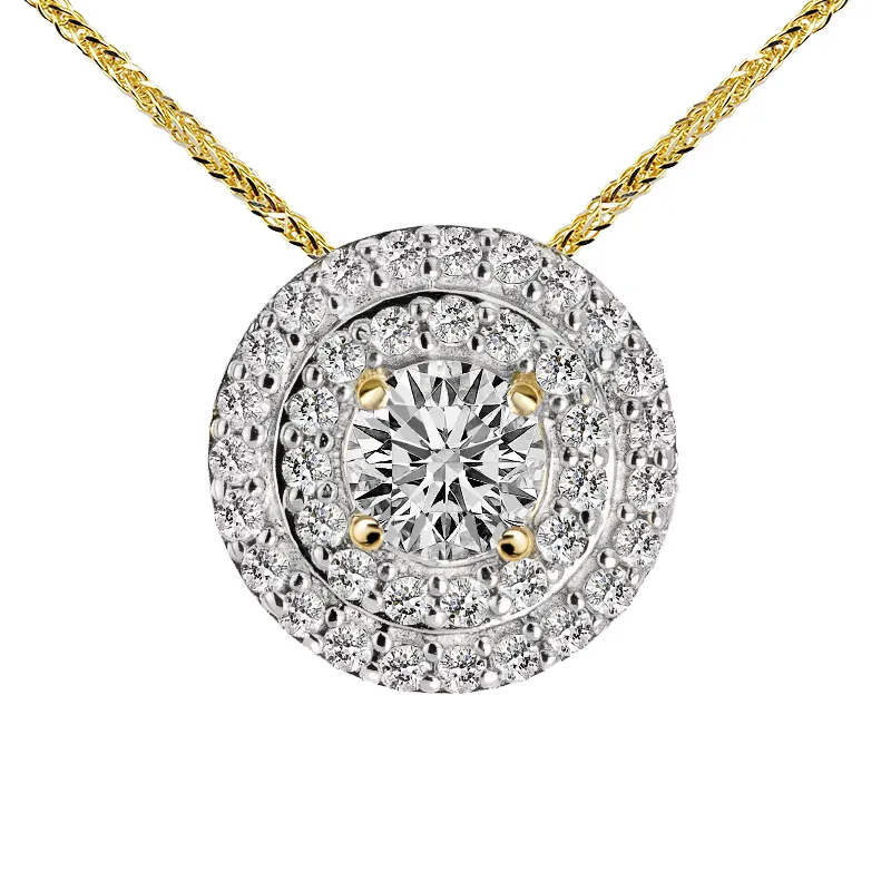 Zawieszka z diamentami Ventego z żółtego złota