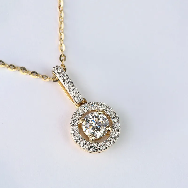 Zawieszka z diamentami Ventego z żółtego złota 0,32ct