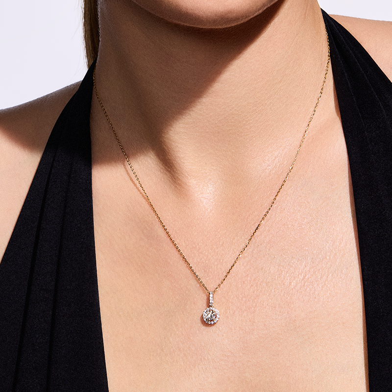 Zawieszka z diamentami Ventego z żółtego złota 0,55ct
