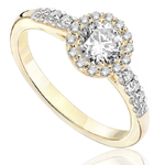 Pierścionek zaręczynowy Ventego 0,23ct P0578ZB