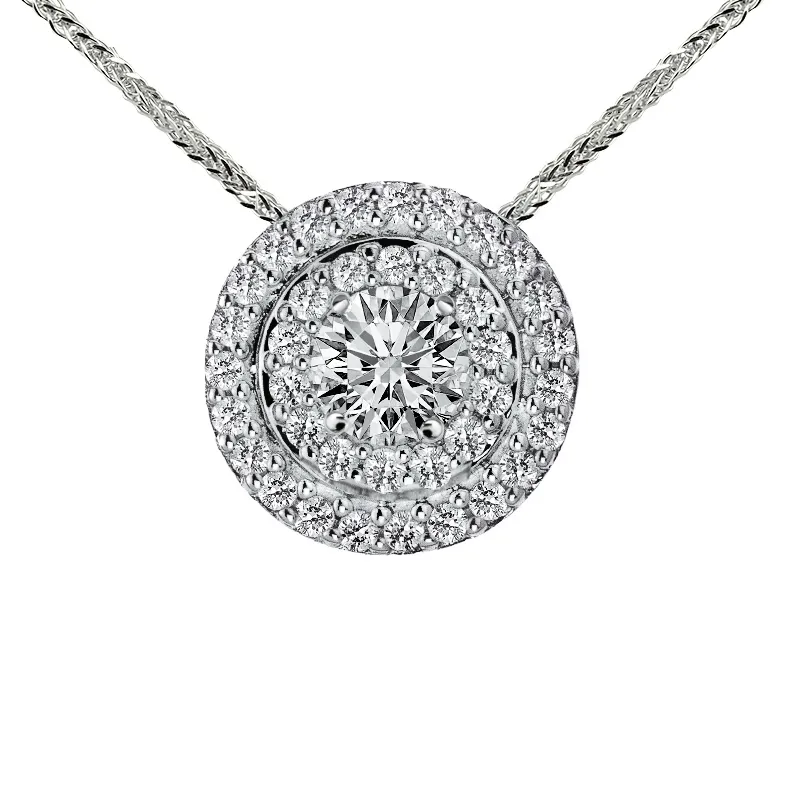 Zawieszka z diamentami Ventego z białego złota