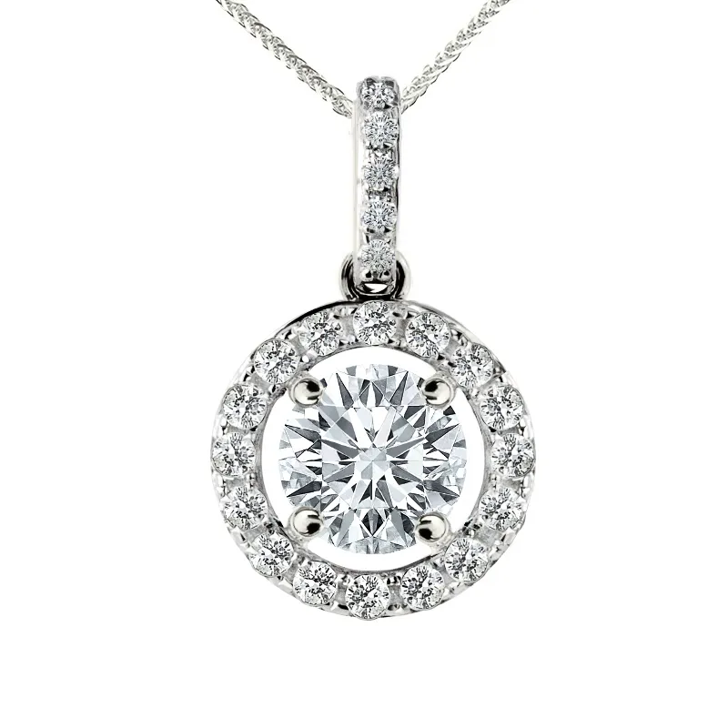 Zawieszka z diamentami Ventego z białego złota Z0567BB 0,45ctct
