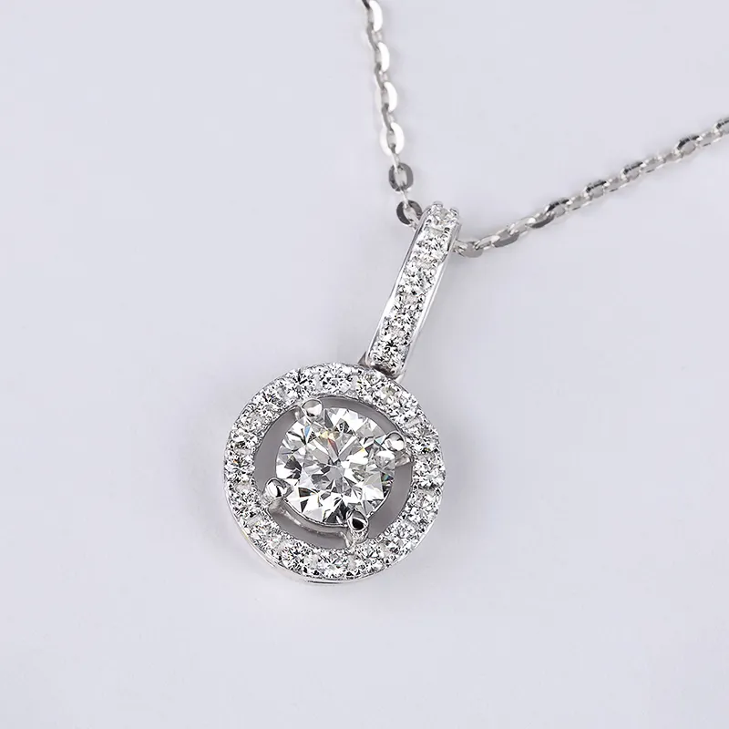 Zawieszka z diamentami Ventego z białego złota 0,71ct