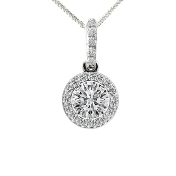 Zawieszka z brylantami Ventego z białego złota Z0572BB 0,32ct Zawieszka z brylantami Ventego z białego złota 0,32ct