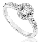 Pierścionek zaręczynowy Ventego 0,23ct P0578BB