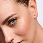 Kolczyki z brylantami Kartezja z żółtego złota