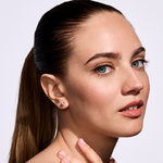 Kolczyki z brylantami Kartezja z żółtego złota