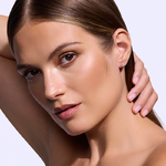 Kolczyki z brylantami Kartezja z żółtego złota