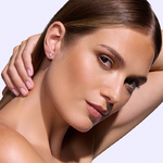 Kolczyki z brylantami Kartezja z żółtego złota