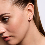 Kolczyki z brylantami Kartezja z żółtego złota