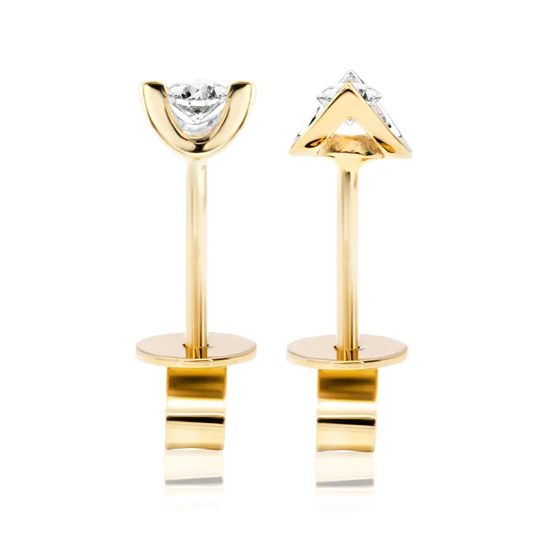 Kolczyki Kartezja 0,12ct  K0020ZB