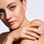 Pierścionek zaręczynowy z brylantami Ventego z białego i żółtego złota