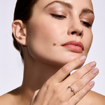 Pierścionek zaręczynowy z brylantami Ventego z białego i żółtego złota