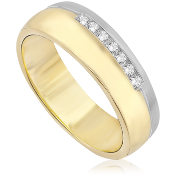 Obrączki ślubne z wielobarwnego złota OB009TB ct