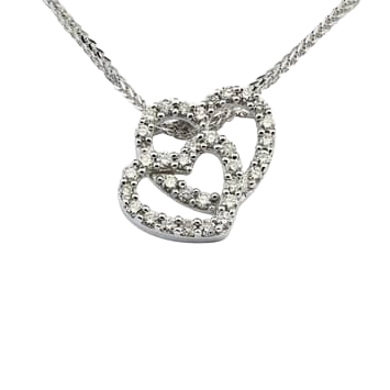 Zawieszka z diamentami Ventego z białego złota Z0440BB