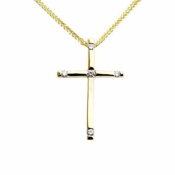 Zawieszka z diamentami Ventego z żółtego złota Z0409ZB 0,11ct Zawieszka z diamentami Ventego z żółtego złota 0,11ct