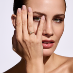 Pierścionek zaręczynowy z brylantami Ventego z żółtego złota