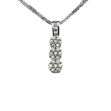 Zawieszka z diamentami Ventego z białego złota 0,23ct