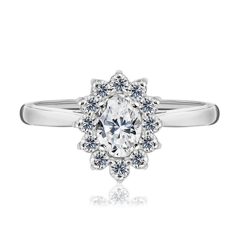 Pierścionek zaręczynowy Ventego 0,70ct  P0602BB