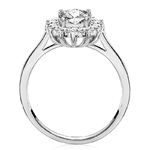 Pierścionek zaręczynowy z brylantami Ventego z białego złota