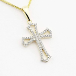 Zawieszka z diamentami Ventego z żółtego złota