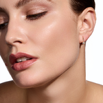 Kolczyki z brylantami Kartezja z żółtego złota