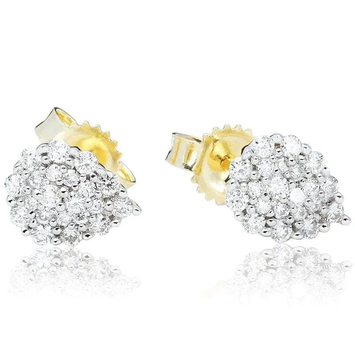 Kolczyki z diamentami Ventego z żółtego złota 0,28ct