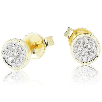 Kolczyki z diamentami Ventego z żółtego złota K0424ZB 0,07ct Kolczyki z diamentami Ventego z żółtego złota 0,07ct