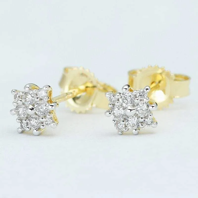 Kolczyki Ventego 0,16ct  K0428ZB