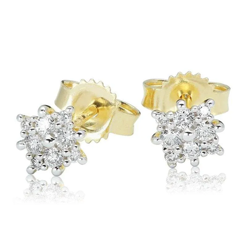Kolczyki z brylantami Ventego z żółtego złota K0428ZB 0,16ct Kolczyki z brylantami Ventego z żółtego złota 0,16ct