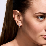 Kolczyki z brylantami Ventego z żółtego złota