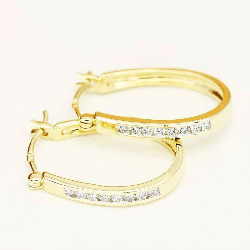 Kolczyki Sablo 0,18ct  K1402ZB