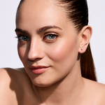 Kolczyki z brylantami Kartezja z żółtego złota