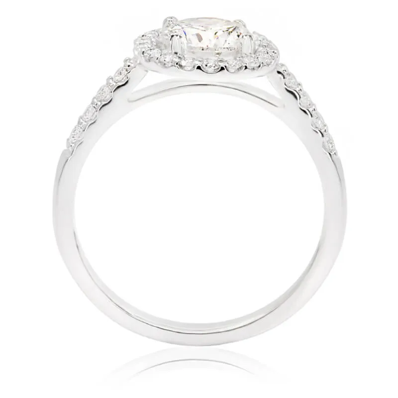 Pierścionek zaręczynowy Ventego 0,70ct  P0567BB