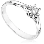 Pierścionek zaręczynowy Kartezja 0,17ct  P0055BB