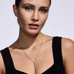 Zawieszka z diamentami i rubinem Ventego z żółtego złota