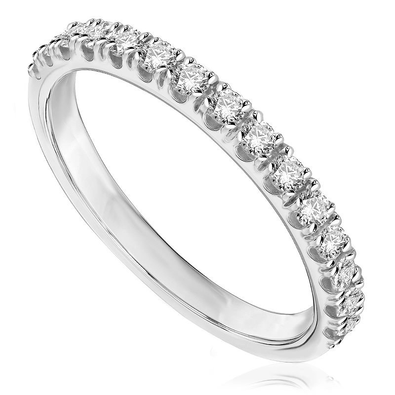 Pierścionek zaręczynowy z brylantami Ventego z białego złota OB922BB 0.34 ctct