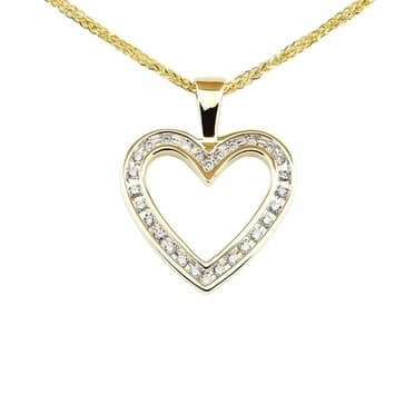 Zawieszka z diamentami Ventego z żółtego złota Z0438ZB 0,15ct Zawieszka z diamentami Ventego z żółtego złota 0,15ct