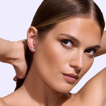 Kolczyki z brylantami Kartezja z żółtego złota