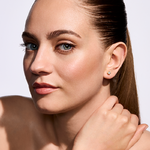 Kolczyki z brylantami Kartezja z żółtego złota